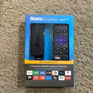 Brand New Roku Express Controller and device